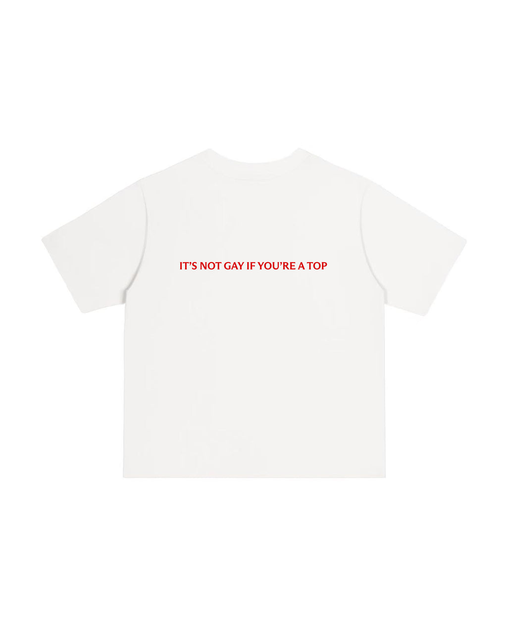 It's Not Gay If You Are A Top T-Shirt